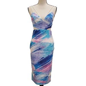 NWOT! Asos Ginger Fizz Cut Out Pencil Dress